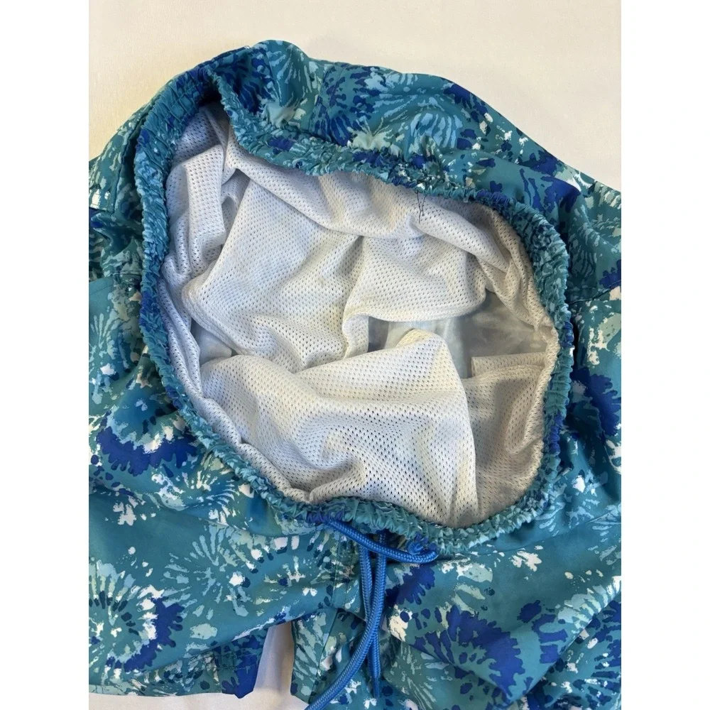 Club‎ Room Men's Med Blue Swim Trunks Beach Resort Vacation Travel Surf